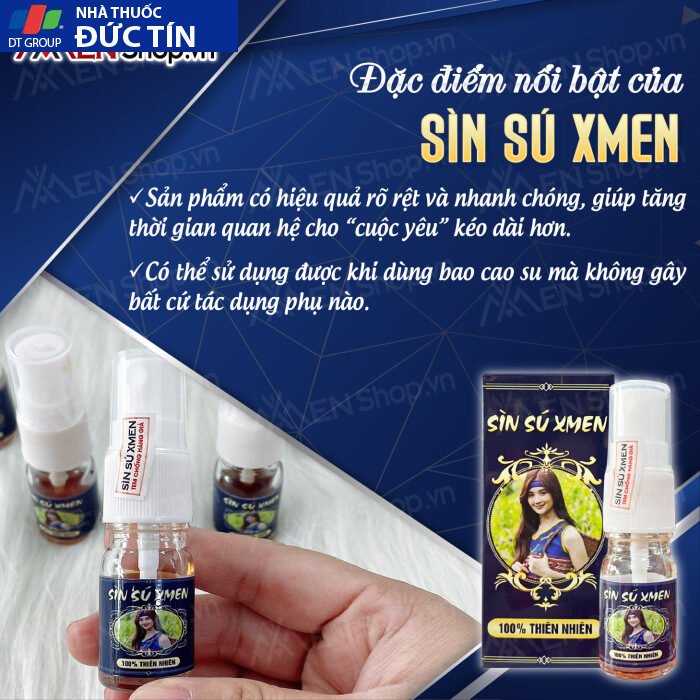 Chai Xịt Sìn Sú Xmen - Kéo Dài Thời Gian Quan Hệ 20 sin su xmen 03png