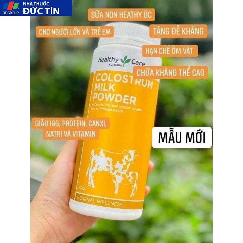 Sữa bò non colostrum healthy care 300g Úc 9 suanon2