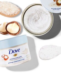 Tẩy Da Chết Toàn Thân Dove Exfoliating Body Polish Macca bản Đức 225ml 12 taydachet6