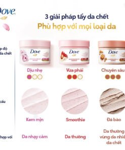 Tẩy Da Chết Toàn Thân Dove Exfoliating Body Polish Macca bản Đức 225ml 13 taydachet7