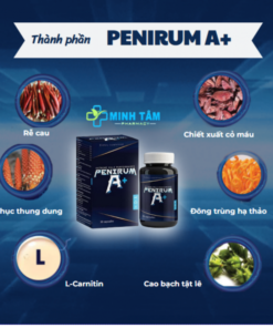 PENIRUM A+ CHÍNH HÃNG - TĂNG CƯỜNG SINH LÝ NAM GIỚI 16 thanh phan vien uong penirum a cai thien sinh ly 700x700 1