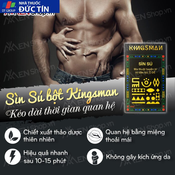 Sìn Sú Dạng Bột KingsMan - 100% Thảo Dược Thiên Nhiên 39 trum sin su dang bot kingman 01png