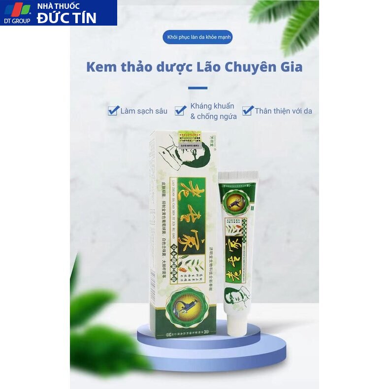 Kem Viêm Da Cơ Địa, Nấm Ngứa, Á Sừng Lão Chuyên Gia (Lao Zhuan Jia),Kem thảo dược đông y Trung Quốc an toàn, hiệu quả 17