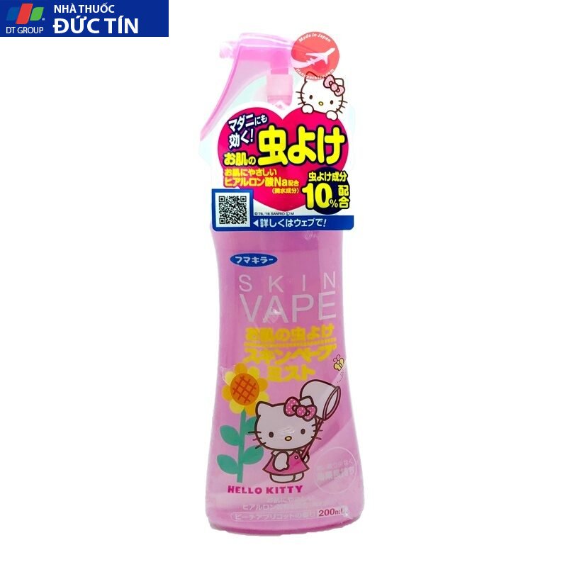 Chai xịt chống bôi muỗi đốt Skinvape, lọ sịt đuổi côn trùng nội địa Nhật Bản cho bé 21