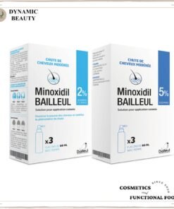 Xịt mọc tóc Minoxidil Bailleul 2% và 5% giảm rụng tóc và kích mọc tóc dành cho nam và nữ 60ml của Pháp