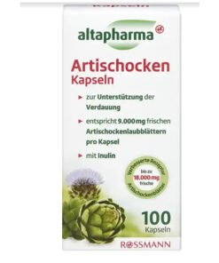 Altapharma Artischocken hộp 100 viên của Đức