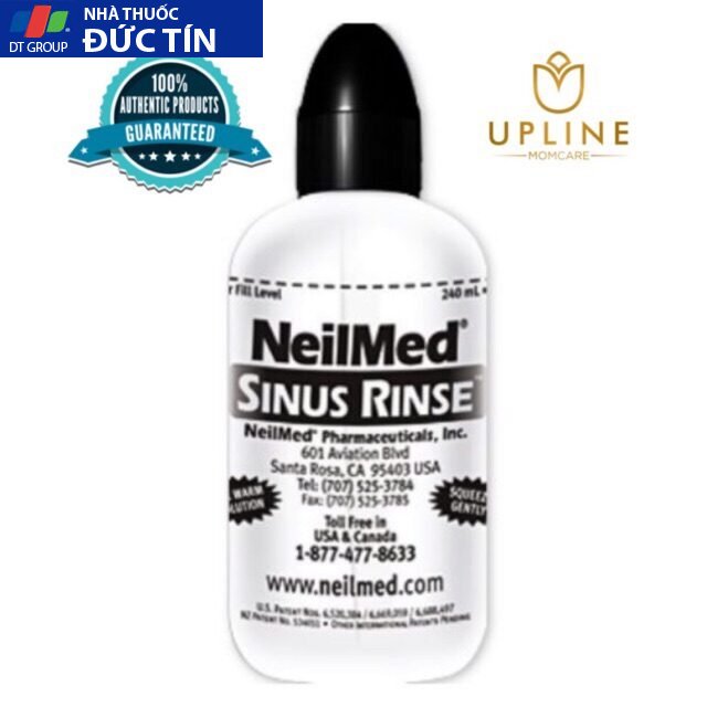 Bình rửa mũi Neilmed A+ 240ml bình tách set cam kết chuẩn nội địa 100% cam kết chuẩn chính hãng 22 binhruamuineilmed1 1