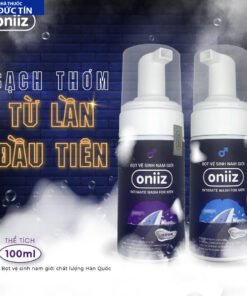 Bọt vệ sinh nam giới Oniiz Dung dịch nam tạo bọt (Hương nước hoa) 100ml 12 botvessinh2 1