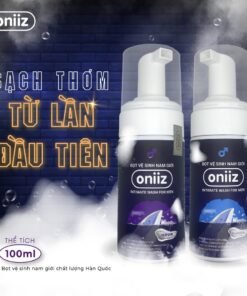 Bọt vệ sinh nam giới Oniiz Dung dịch nam tạo bọt (Hương nước hoa) 100ml
