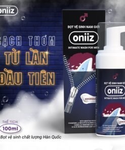 Dung dịch vệ sinh nam giới tạo bọt oniiz hương nước hoa unisex Amorous 100ml 14 botvessinh3 1