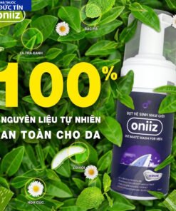Bọt vệ sinh nam giới Oniiz Dung dịch nam tạo bọt (Hương nước hoa) 100ml 14 botvessinh4