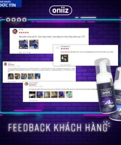 Bọt vệ sinh nam giới Oniiz Dung dịch nam tạo bọt (Hương nước hoa) 100ml 16 botvessinh7