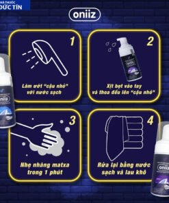 Bọt vệ sinh nam giới Oniiz Dung dịch nam tạo bọt (Hương nước hoa) 100ml 17 botvessinh8