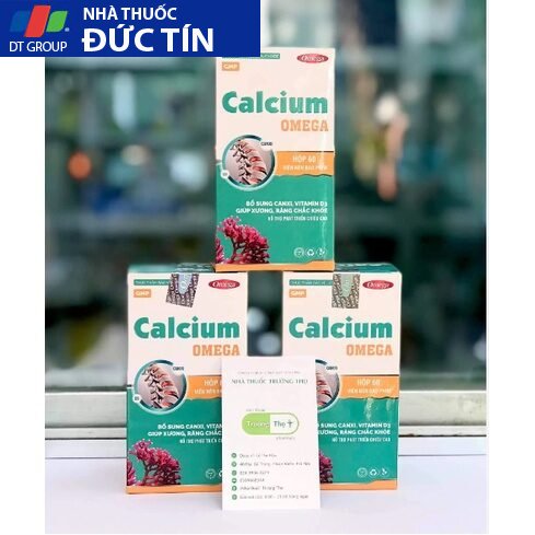 Viên uống Calcium Omega bổ xung Canxi , Bổ xung canxi cho trẻ bị còi xương ,Hỗ trợ tăng chiều cao , Chắc khỏe xương khớp 19 canxi5 1