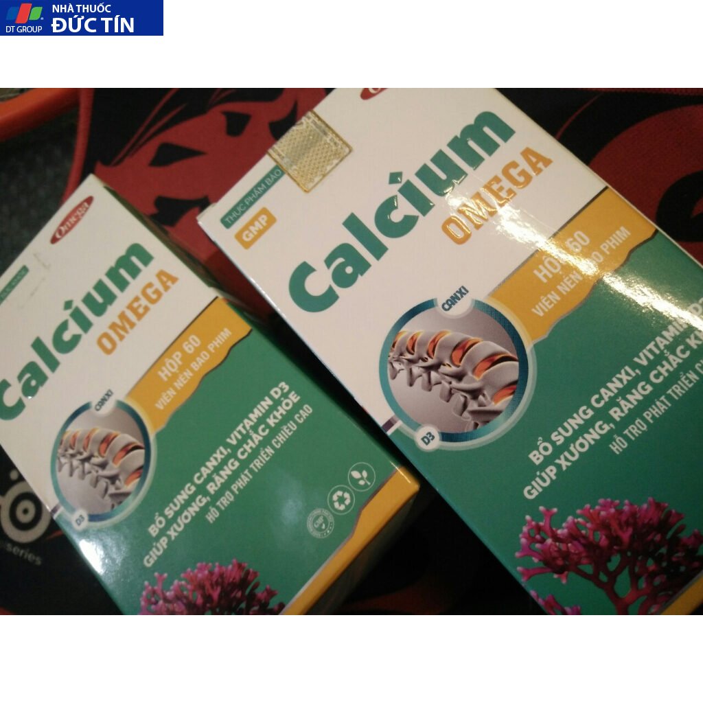 Viên uống Calcium Omega bổ xung Canxi , Bổ xung canxi cho trẻ bị còi xương ,Hỗ trợ tăng chiều cao , Chắc khỏe xương khớp 18 canxi6 1