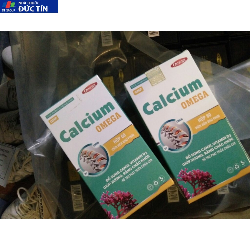 Viên uống Calcium Omega bổ xung Canxi , Bổ xung canxi cho trẻ bị còi xương ,Hỗ trợ tăng chiều cao , Chắc khỏe xương khớp 24 canxi7 1