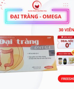 Alternative view of Đại tràng Omega , Người viêm đại tràng cấp và mãn tính ,Viêm đại tràng co thắt ,Đại tràngcho đường tiêu hóa khỏe,hộp 30v