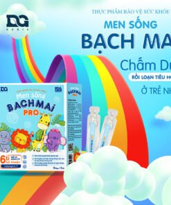 Alternative view of Men sống bạch mai Pro Men vi sinh cho bé tiêu chảy,Táo bón,Rối loạn tiêu hóa với 6 tỷ lợi khuẩn, Chính hãng Đỗ Gia