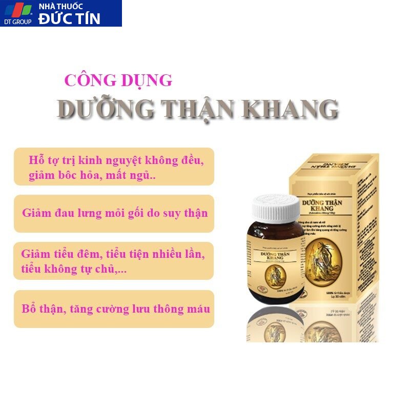 Dưỡng Thận Khang,Giúp bổ thận, làm ấm bàng quang, cải thiện sinh lý, tiểu đêm dùng cho cả Nam và Nữ 15 duongthan6