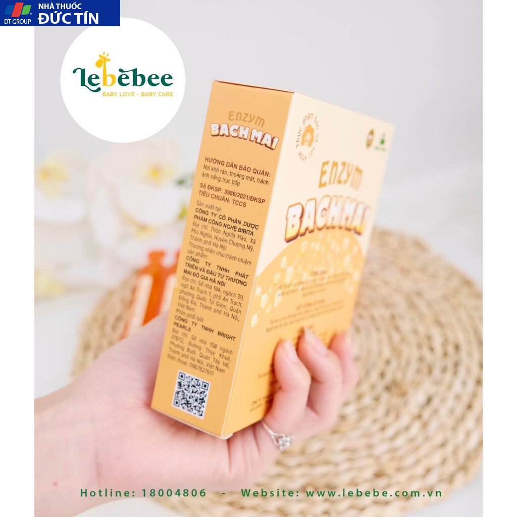 Enzym Bạch Mai,Giúp Bé Ăn Ngủ Ngon, Ngủ Ngon Hơn- Giảm Biếng Ăn, tăng cường sức đề kháng 19 enzzim4