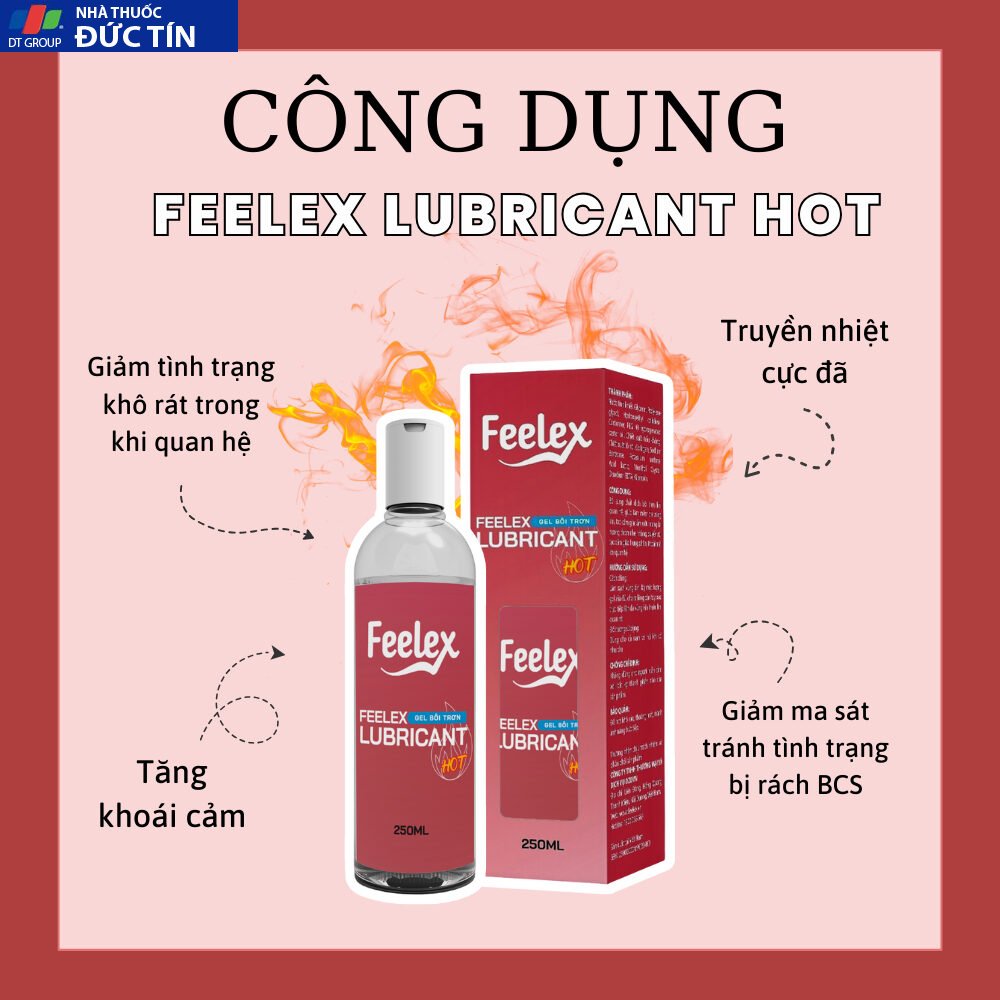 Gel bôi trơn quan hệ Feelex Lubricant Cool cảm giác ấm, lạnh, siêu trơn, nhiều mùi hương 19 gelttron7