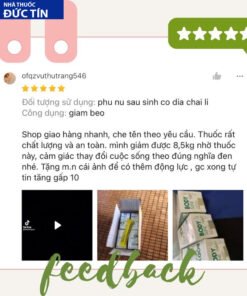 Giảm cân cấp tốc BODY SLINE viên uống đốt mỡ nhanh an toàn hiệu quả chính hãng detox đẹp da hộp 30 viên 16 giamcanbody8