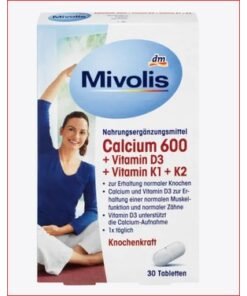 Viên uống Mivolis Calcium 600 hộp 30 viên