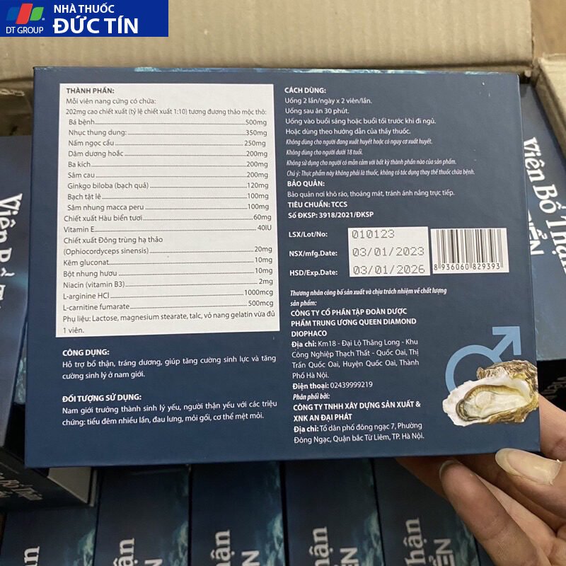 Set 2 lọ bổ thận HÀU BIỂN sâm cau,Tinh chất hàu biển giúp bổ thận tăng cường sinh lý 11 haubien3