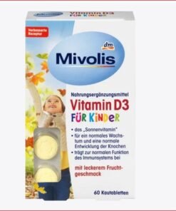 Kẹo ngậm Mivolis Vitamin D3 fur Kinder hộp 60 vi