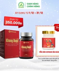 Khang Dược Tăng Cường Sinh Lý Nam, Hàu Biển, Bá Bệnh, Sâm Cau Giúp Bổ Thận Tráng Dương, Bền Bỉ Và Dẻo Dai 30 viên/hộp 8 khangduoc1