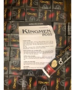 (Chính hãng) Viên sủi hỗ trợ sinh lí nam KING MEN BOSS-hỗ trợ yếu sinh lý,kéo dài thời gian quan hệ hộp 20 viên 18 kingman8