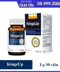 KINGSUP - Giúp tăng cường sức khỏe sinh lý cho nam giới Việt - Lọ 30 viên
