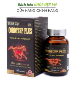 Alternative view of Mãnh lực Cordycep Plus tăng cường sinh lý nam, bổ thận tráng dương - 30 viên [Cordycep Plus Đen]