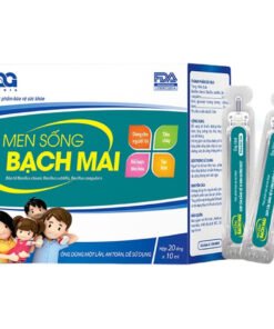 Alternative view of Men sống Bạch Mai, Bổ sung lợi khuẩn, Tiêu hóa khỏe, Dùng cho Táo bón và Tiêu chảy - 20 ống - Baby Mom Health