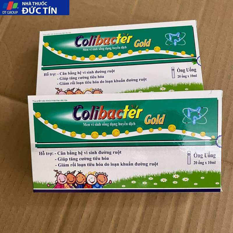 Men sống vi sinh Colibacter Gold - 20 ống- Men sống bạch mai thế hệ 2- giúp tăng cường tiêu hóa ,giảm rối loạn tiêu hóa 18 menbachmai2 2
