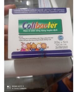 Men vi sinh Colibacter hộp 20 lọ tăng cường tiêu hoá cân bằng hệ vi sinh đường ruột