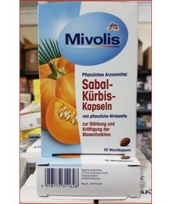 Hàng Đức Mivolis Sabal Kurbis hộp 90 viên