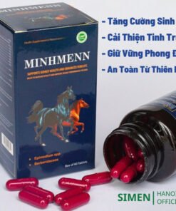 Alternative view of Viên Uống Minh Men Tăng Cường Sinh Lý Nam Giới Hỗ Trợ Bổ Thận Tráng Dương Tăng Cường Sinh Lực Phái Mạnh An Toàn Sức Khỏe