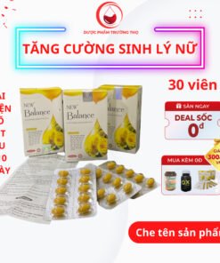 Alternative view of Nội tiết tố nữ New Balance , Tăng cường nội tiết tố nữ ở tuổi tiền mãn kinh giúp tăng ham muốn giảm khô khan hộp 30 viên