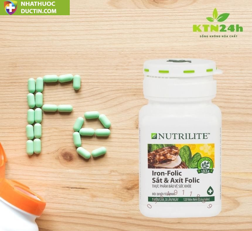 Nutrilite Iron Folic, thực phẩm bổ sung sắt 16 nutrilite iron folic sat co trong thuc pham nao mau nau 1