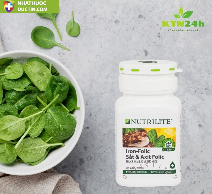 Nutrilite Iron Folic, thực phẩm bổ sung sắt 15 nutrilite iron folic thuc pham bo mau mau trang 1