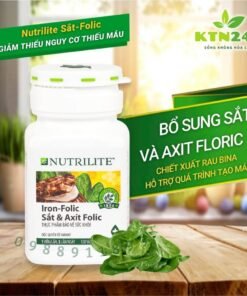 Nutrilite Iron Folic, thực phẩm bổ sung sắt