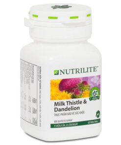 nutrilite milk thistle dandelion bao ve va tang cuong chuc nang gan