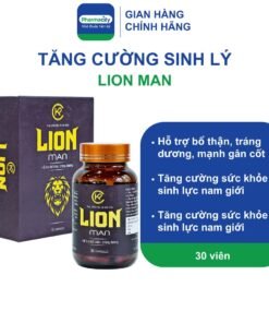 Alternative view of Tăng Cường Sinh Lý Nam Bổ Thận Tráng Dương Kéo Dài Quan Hệ Nam Lion Man Hàng Chính Hãng