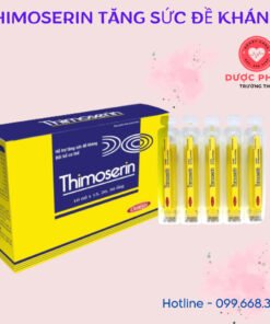 Alternative view of Siro Thimoserin , Giúp bồi bổ cơ thể, tăng cường sức đề kháng (Hộp 20 ống) Thimoserin hỗ trợ nâng cao miễn dịch,tiêu hóa