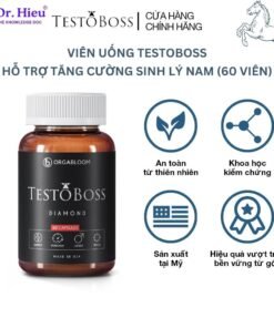 Alternative view of Viên uống TESTOBOSS Mỹ , Bộ 3 Tinh hàu, Cỏ sừng dê, LJ200 Tăng cường sinh lý nam (60 viên)