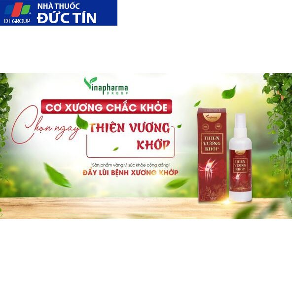 Thiên Vương Khớp, Xoa Bóp Xương Khớp Thảo Dược, Hỗ trợ trị liệu viêm khớp, thoái hóa khớp( 100ml ) 7 thienvuong3