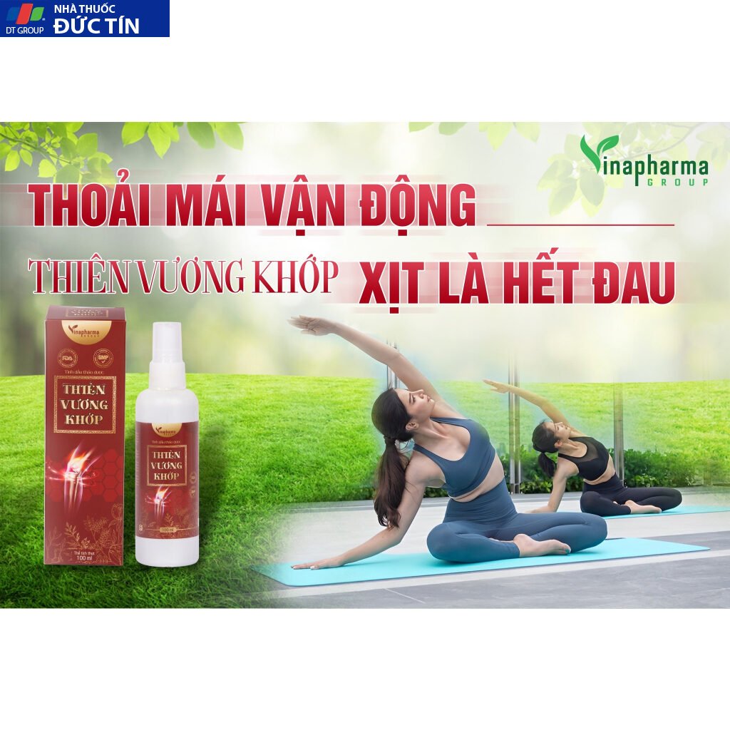 Thiên Vương Khớp, Xoa Bóp Xương Khớp Thảo Dược, Hỗ trợ trị liệu viêm khớp, thoái hóa khớp( 100ml ) 6 thienvuong4