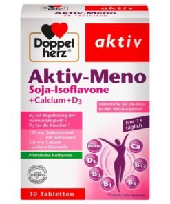 Viên uống cân bằng nội tiết tố nữ Doppelherz Aktiv,Meno của Đức hộp 30 viên