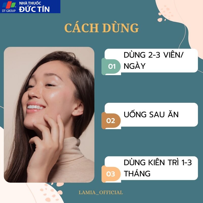 Trắng da COLLAGEN - GLUTATHIONE 2500MG viên uống nâng tone cấp tốc đẹp da giảm nám mờ thâm tức thì 26 trangda3
